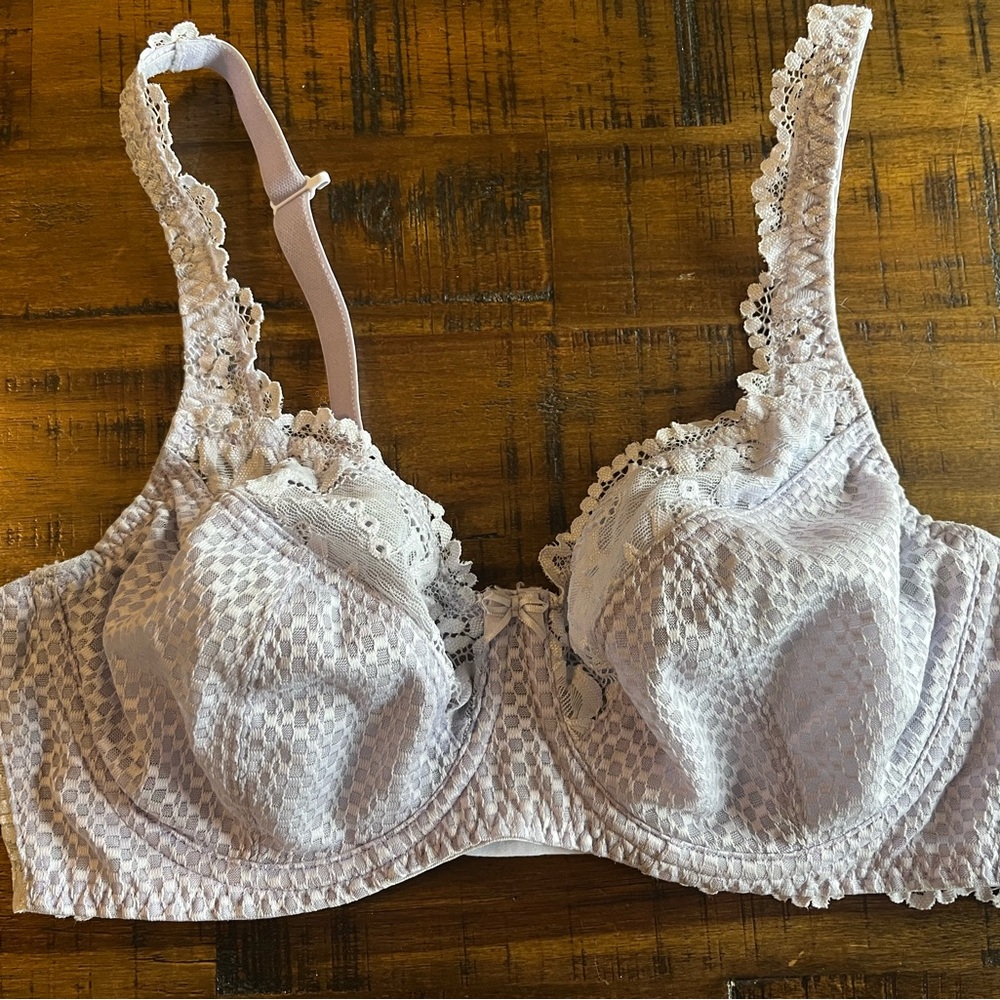 Lace-Trimmed Bra